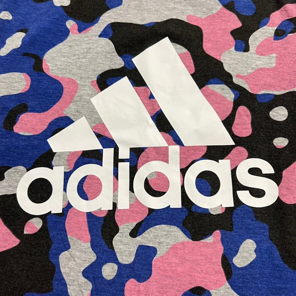 Women’s Adidas Large Camouflage Tee Shirt - Picture 2 of 3